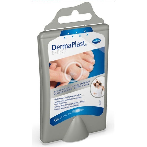 DermaPlast® Effect Blarenpleisters - KLEIN - 1,9 x 5,5 cm - 6 stuks