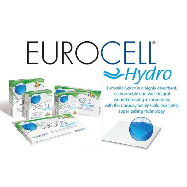 Eurocell Hydro - hoog absorberend, aanpasbaar kompres
