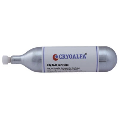 CryoAlfa patroon met ventiel - voor Super/Lux - 25gr