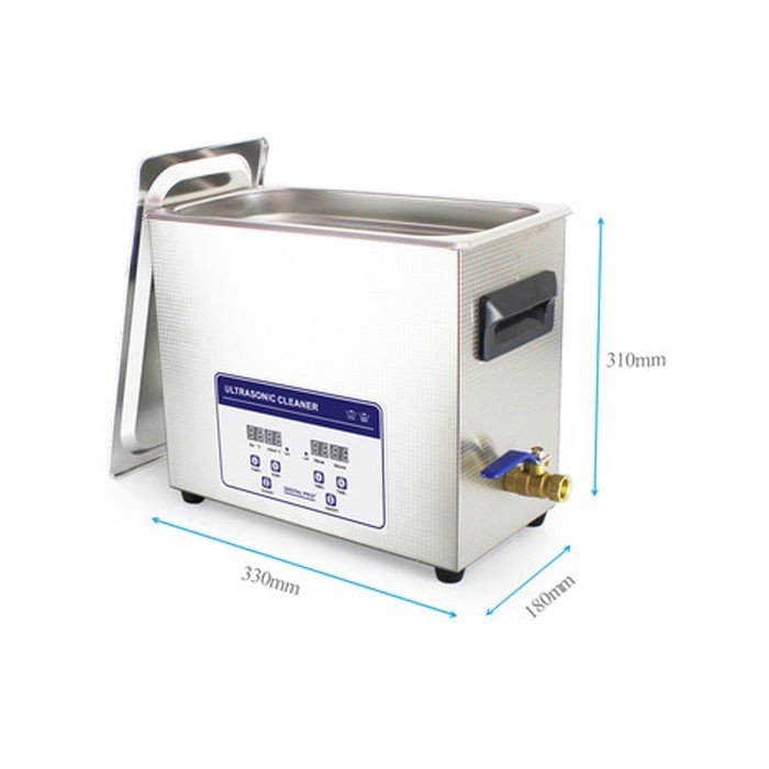 Ultra-sonne Reiniger Digital PRO met temperatuurregeling - 6,5 liter