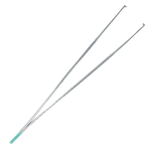 Adson pincet chirurgisch recht - 12,5 cm - steriel - wegwerp - in metaal - 25 stuks