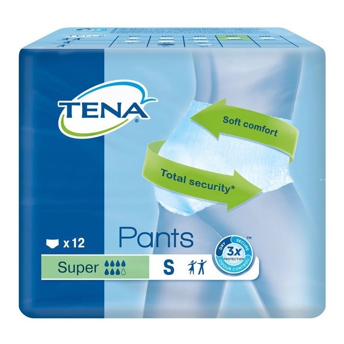 TENA Pants Super - Small - 4 x 12 stuks