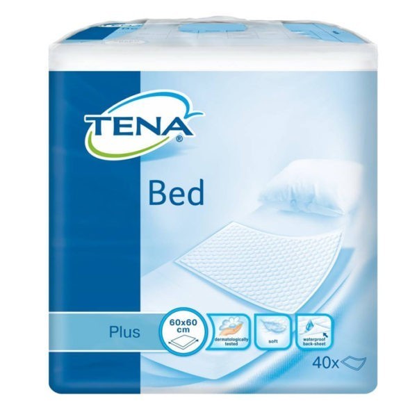 TENA Bed Plus Onderlegger - 60 x 60 cm - 4 x 40 stuks