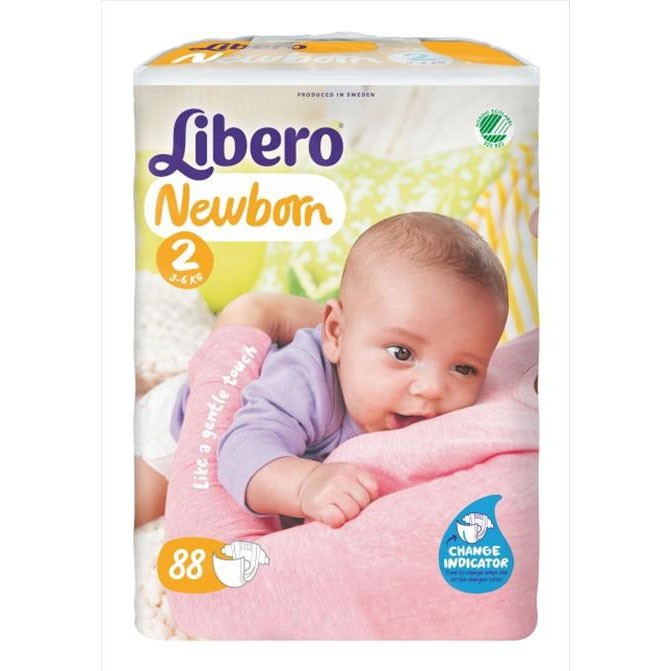 Babyluiers Libero Newborn 2 (3-6kg) - 3x88st