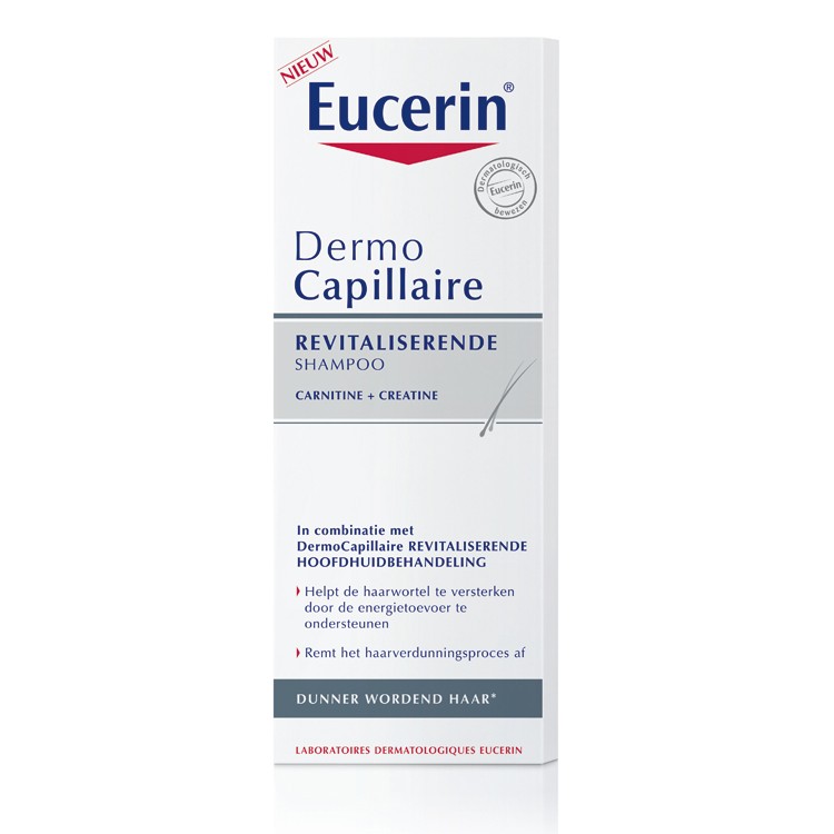 prioriteit roekeloos Missend Eucerin DermoCapillaire revitaliserende shampoo - 250 ml - Deforce Medical
