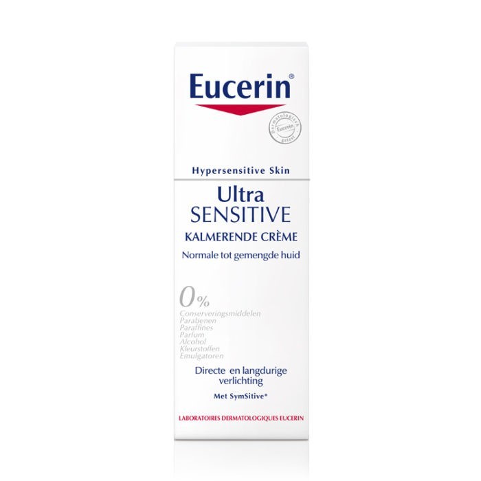 Eucerin Ultra Sensitive Kalmerende Crème Normale/Gemengde Huid - 50ml