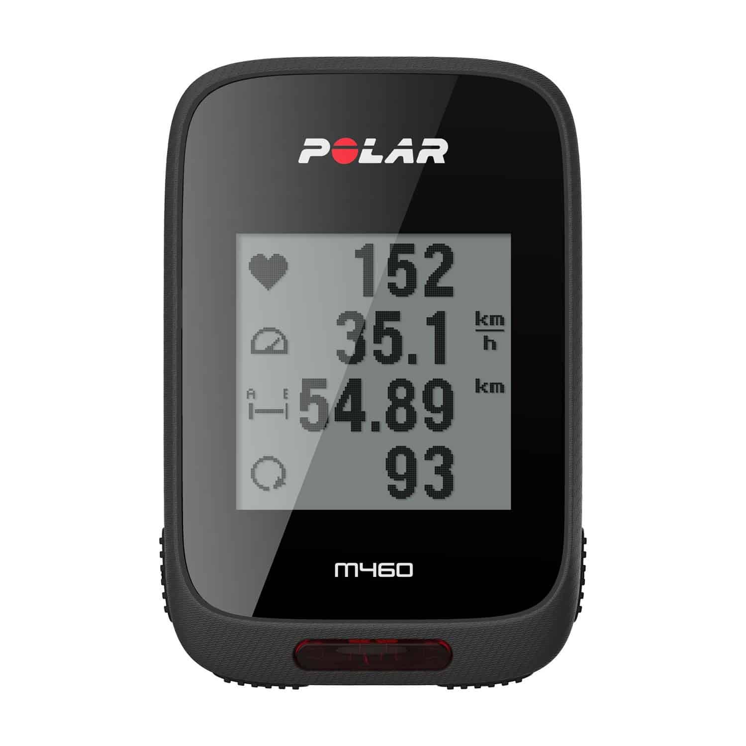 Polar M460HR GPS Fietscomputer met geavanceerde metingen voor wielrenners mountainbikers - Deforce Medical