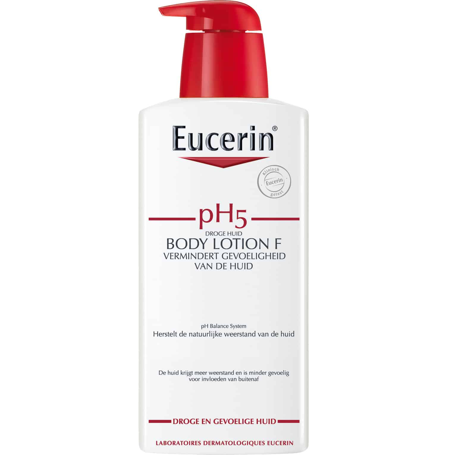 Gedwongen Roman Centraliseren Eucerin Body Lotion F 400ml - pH5 voor gevoelige en beschadigde huid