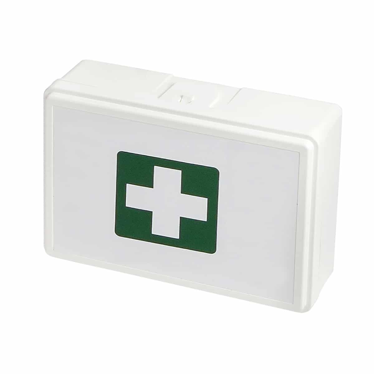 Boîte de premiers secours vide - Petite taille - 17 x 12 x 4,5cm