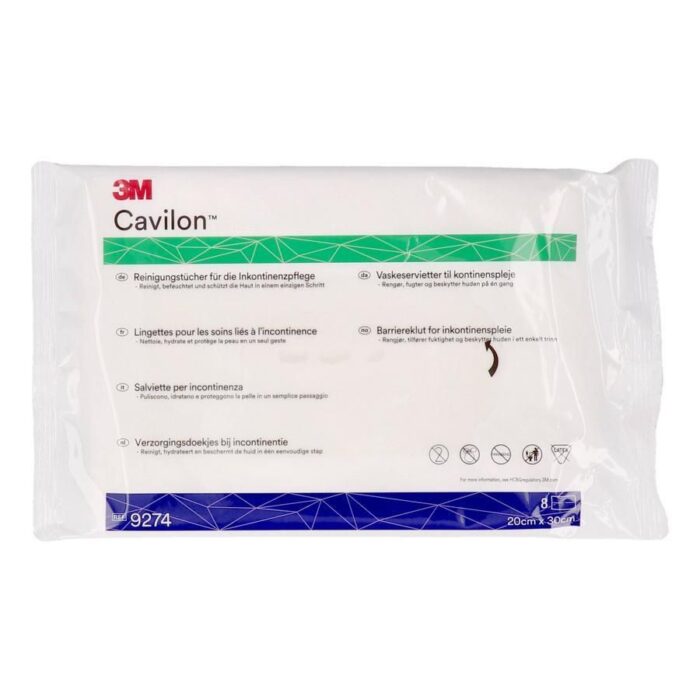 Cavilon Verzorgingsdoekjes bij incontinentie